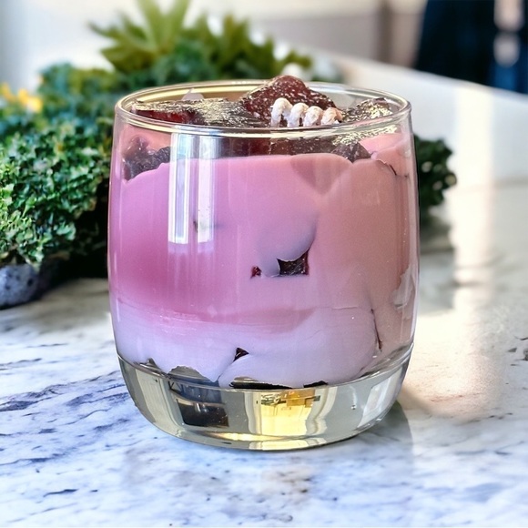 ⚠️SALE Candle // Handmade Purple Cream Drink Shaped Candle SEND OFFERS🥳 - Picture 4 of 6